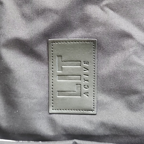 Lit Stouthearted duck down winter parka NWOT hooded pockets oversized black S - Picture 3 of 17